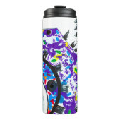 "Deco Cogs" thermische tumbler Thermosbeker (Voorkant)