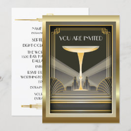 Deco Contemporary Gala Evenement 2 Uitnodiging