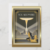 Deco Contemporary Gala Evenement 3 Uitnodiging (Voorkant)