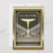 Deco Contemporary Gala Event 2 Uitnodiging (Voorkant)