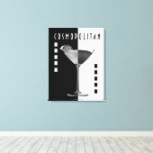 Deco Cosmo Canvas Afdruk (Insitu (Houten vloer))