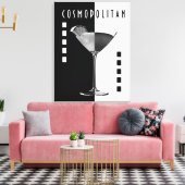Deco Cosmo Canvas Afdruk (Insitu (Woonkamer))
