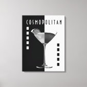 Deco Cosmo Canvas Afdruk (Voorkant)