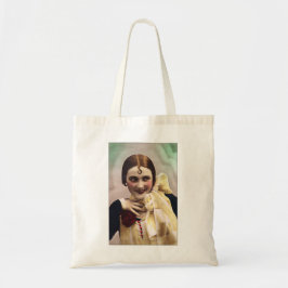 deco dame plezier, flirt, kleurrijk tote bag