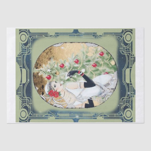 deco-decoders voor kerstontbinding tissuepapier (Voorkant)