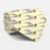 Deco Denticle Stropdas (Opgerold)