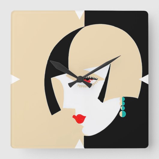 Deco Design Wall klok (Voorkant)