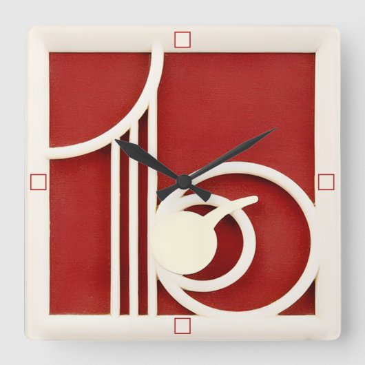 Deco Design Wall klok (Voorkant)