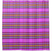 Deco Diamond Plaid DD Douchegordijn (Voorkant)