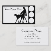 Deco Dog Walker Visitekaartje (Voorkant / Achterkant)