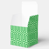 Deco Egyptian motif - jade green Bedankdoosjes (Geopend)
