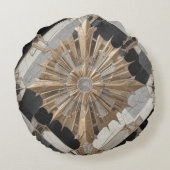 Deco Elegantie Rond Kussen (Achterkant)