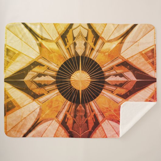 Deco Elegantie Sherpa Deken (Voorkant (horizontaal))