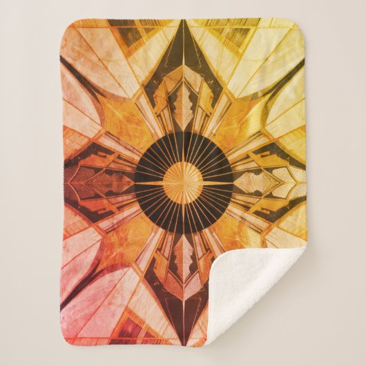 Deco Elegantie Sherpa Deken (Voorkant)