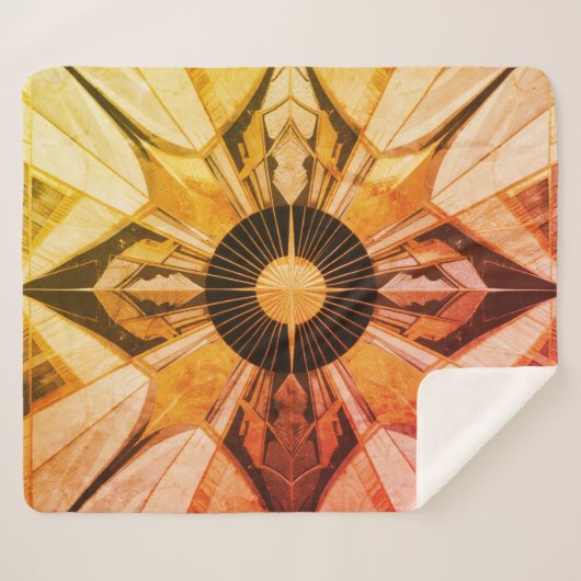 Deco Elegantie Sherpa Deken (Voorkant (horizontaal))