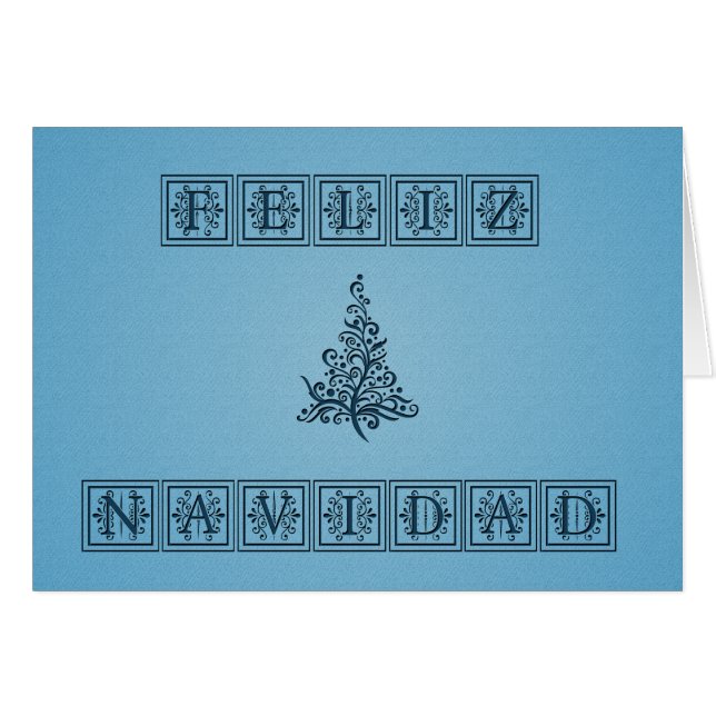 Deco Engraved Navidad (Voorkant Horizontaal)