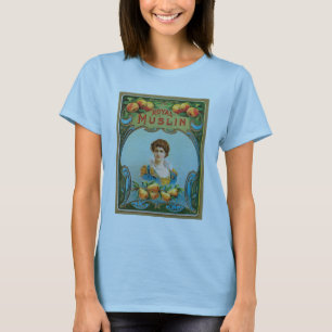 Deco Fabric Label Art Royal Muslin T-shirt