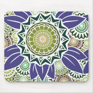 Deco Fandango in Green en Grape Muismat