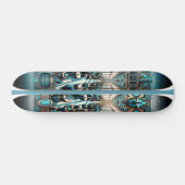 "Deco Flight Lounge Deck" Persoonlijk Skateboard (Horizontaal)