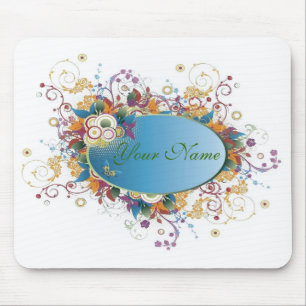 Deco floral Mousepad Muismat