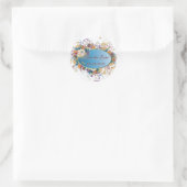 Deco floral ~ Save the date Sticker (Tas)