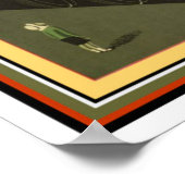 Deco Flying Scotsman Train Poster 13 x 19 (Hoek)