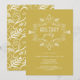  Deco Foliage Classic Holiday Party nodigt uit Kaart