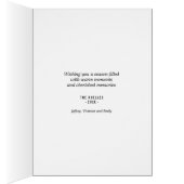  deco Foliage-foto van Merry Kerstmis (Binnen (Rechts))