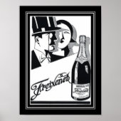 Deco Freixenet" Champagne Ad Poster 1920 (Voorkant)