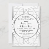 Deco Gatsby Housewarming Party (Kunst Deco Gatsby) Kaart (Voorkant)