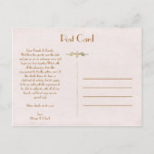 Deco Glam Gold Pink Shell Bewaar de trouwdatum Aankondigingskaart (Achterkant)