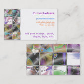 Deco Glass Mosaic  Visitekaartjes (Voorkant / Achterkant)