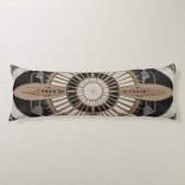 Deco Golden Dash Lichaamskussen (Voorkant)