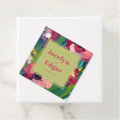 Deco Groovy Trouwschilderij Bedankjes Labels (In situ)