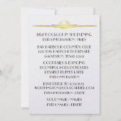 Deco Hedendaags Gala Evenement Uitnodiging (Achterkant)