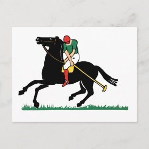 Deco Horse Polo Briefkaart