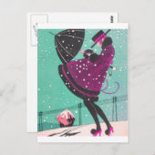 Deco Illustratie Briefkaart (Voorkant / Achterkant)