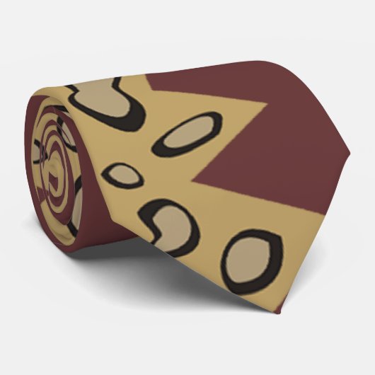 DECO INSPIRED NECKTIE STROPDAS (Opgerold)