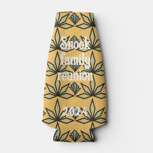 Deco Leaves Flesjeskoeler (Voorkant)