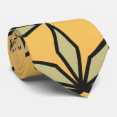 Deco Leaves Stropdas (Opgerold)