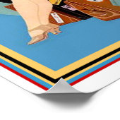 Deco Life Travel Hoesje- Coles Phillips 12 x 16 Poster (Hoek)