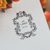 Deco Lijst Bookplate Ex Libris Bookish Rubberstempel