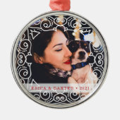 Deco Lijst Foto Metalen Ornament (Voorkant)