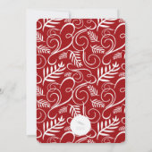 Deco-Lijst Klassieke feestdag Kaart (Achterkant)