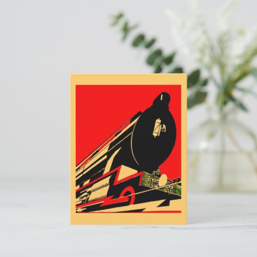  deco locomotief We hebben aankondigingen verplaat (Staand voorkant)