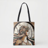 Deco Luxe Erfgoed Godin Tote Bag (Voorkant)