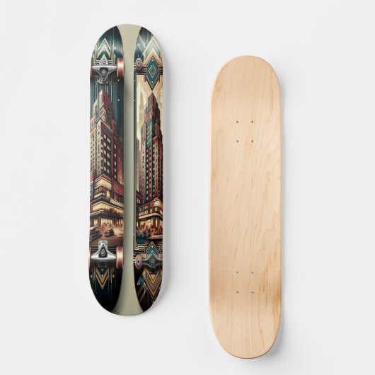 "Deco luxe hoteldek" Persoonlijk Skateboard (Voorkant)