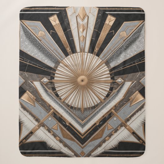 Deco Luxe Sherpa Deken (Voorkant)