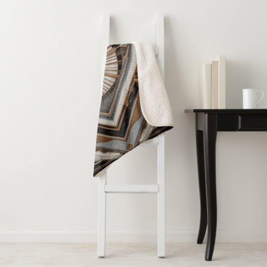 Deco Luxe Sherpa Deken (In situ)