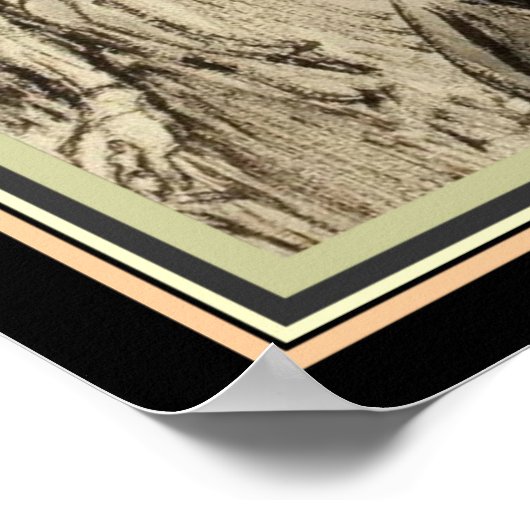 Deco Magazine 16 x 20 van 1920 Poster (Hoek)